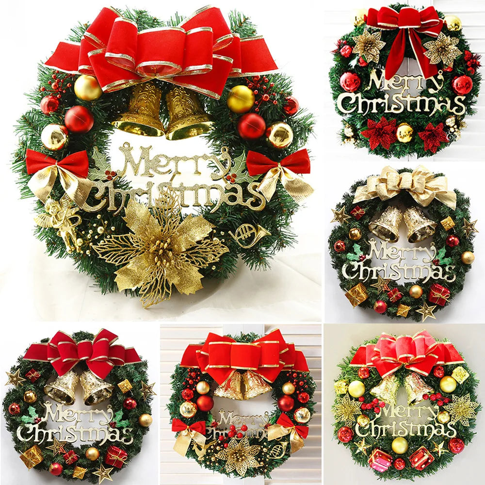 Christmas Wreath Front Door Decoration 30CM Wreath Home Decor Oasis Select