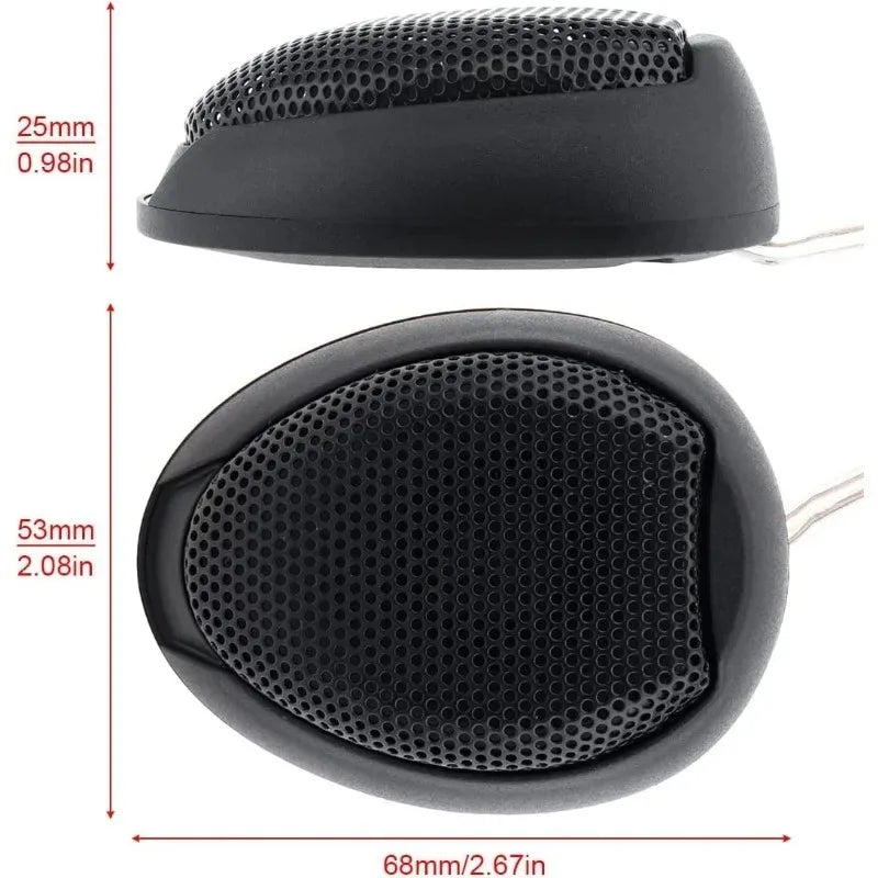 Hifi-level Audio Universal Car Dome Tweeter 1 Pair of 1000w Waterproof Super Power High Noise Reduction High Frequency Speaker Oasis Select