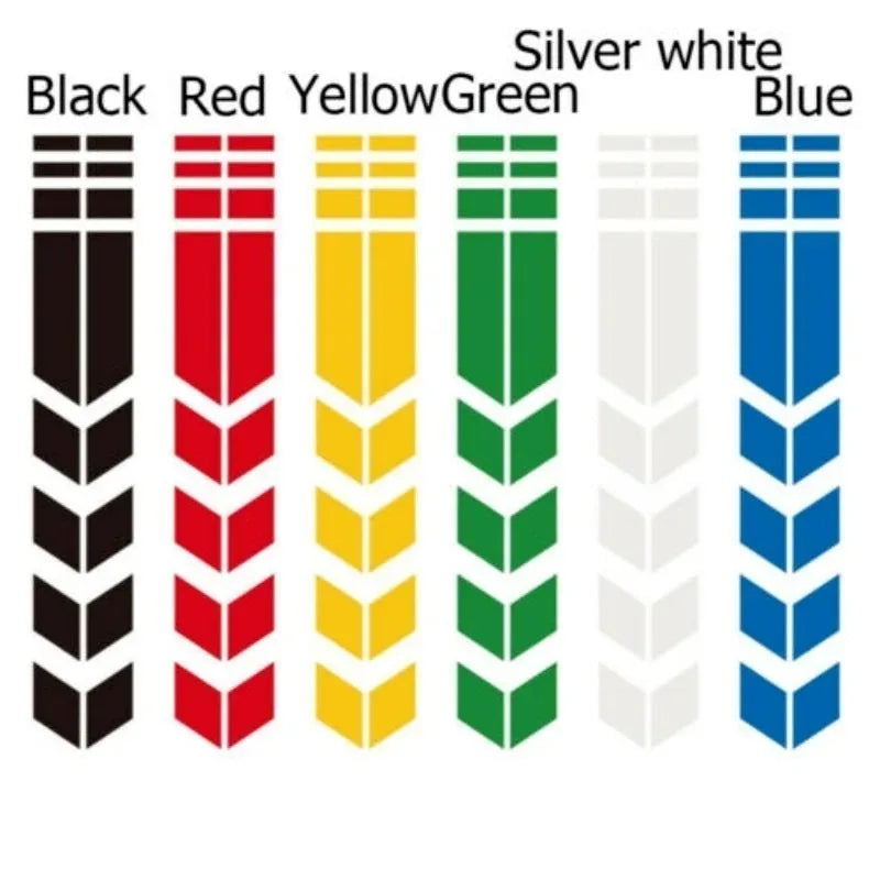 Motorcycle Mudguard with Reflective Tape Car Safety Warning Label Strip Motorcycle Bicycle Sticker Oasis Select
