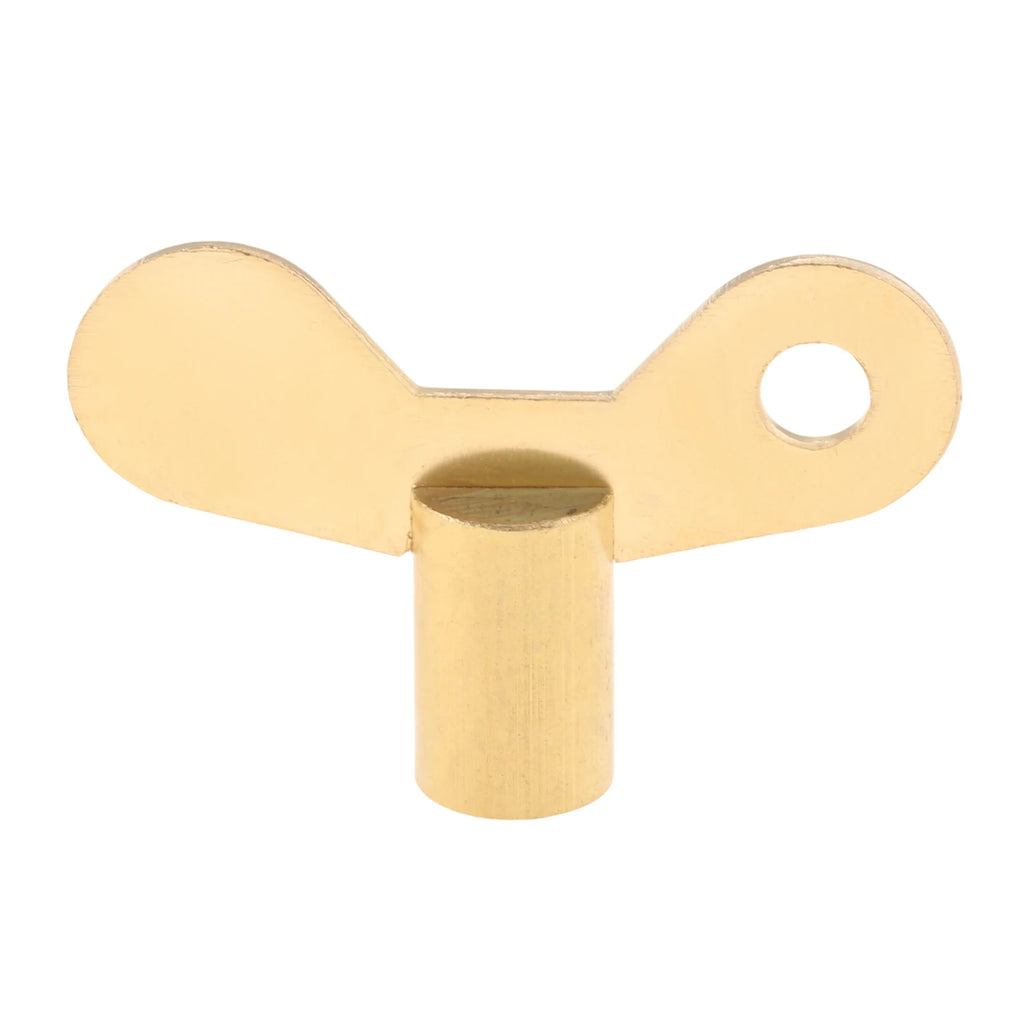 1Pc Brass Clock Type Faucet Key 7mm Square Spool Universal Water Tap Valve Switch Control Tool 32*48mm Oasis Select