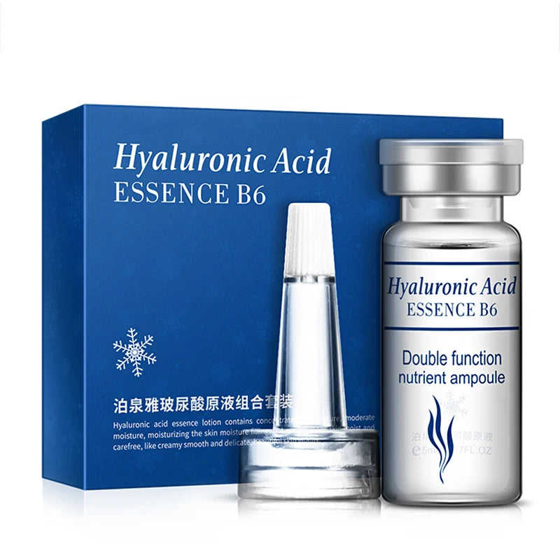 BIOAQUA Hyaluronic Acid & Vitamin C Face Serum Set – 10 x 5ml Hydrating Face Serum Oasis Select