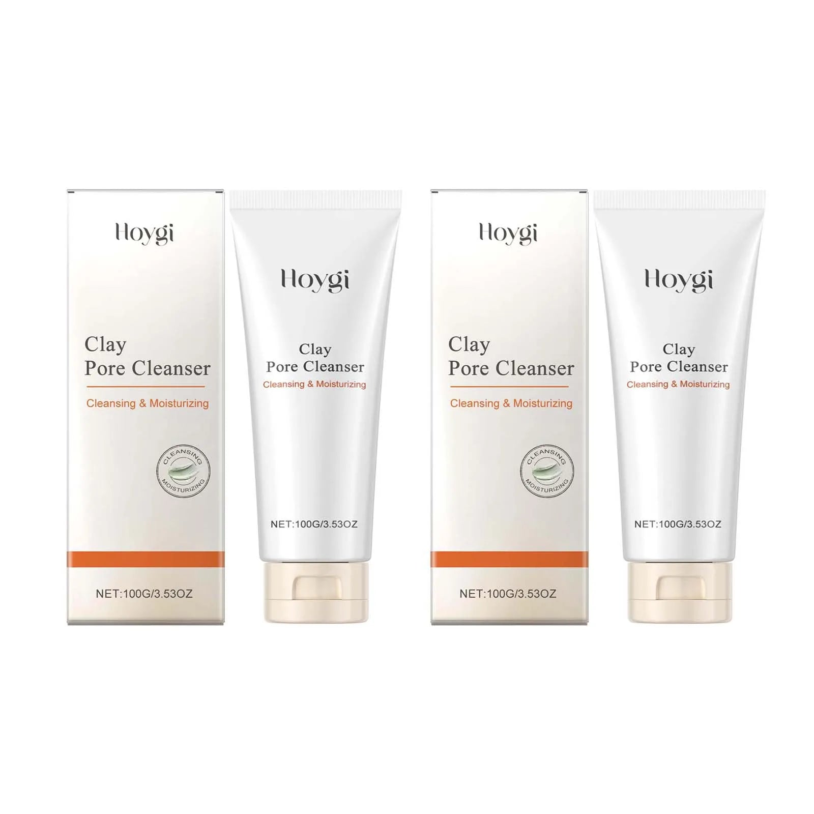 Hoygi Pore Cleansing Face Wash – Oil Control & Brightening Facial Cleanser Oasis Select 2Pcs