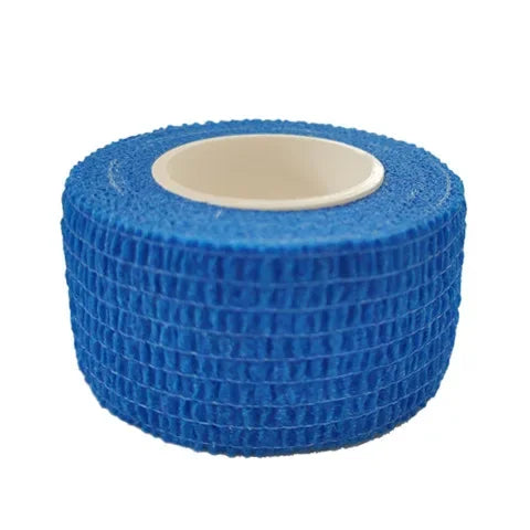 Self-adhesive Elastic Bandage For Pet Nonwoven Bandage Cover Protector Dog Outdoor Retractable Sports Tape Self Adherent Bandage Oasis Select Blue 10x45cm