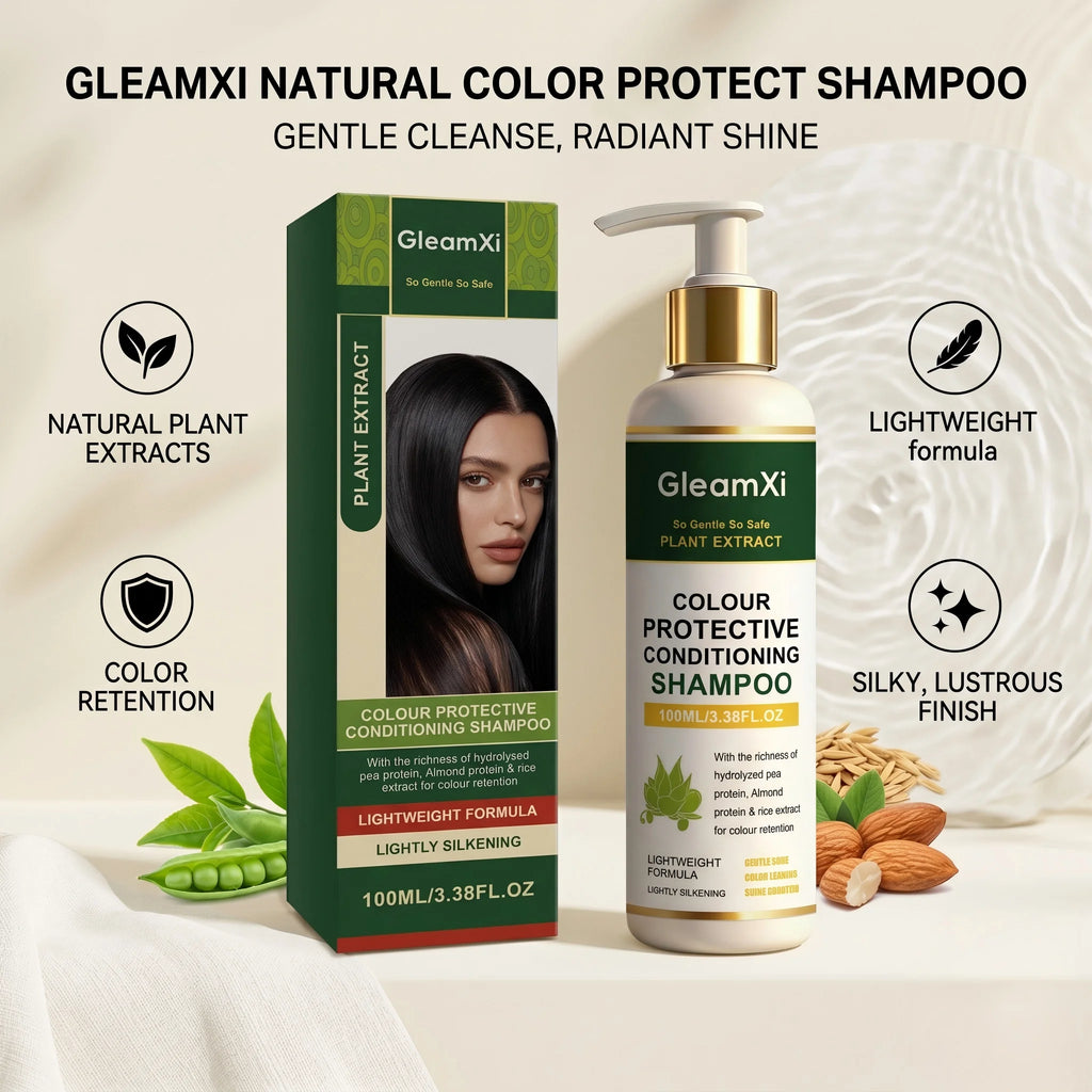 Gleamxi Colour Protect Shampoo – Color Lock, Soft & Shiny Hair