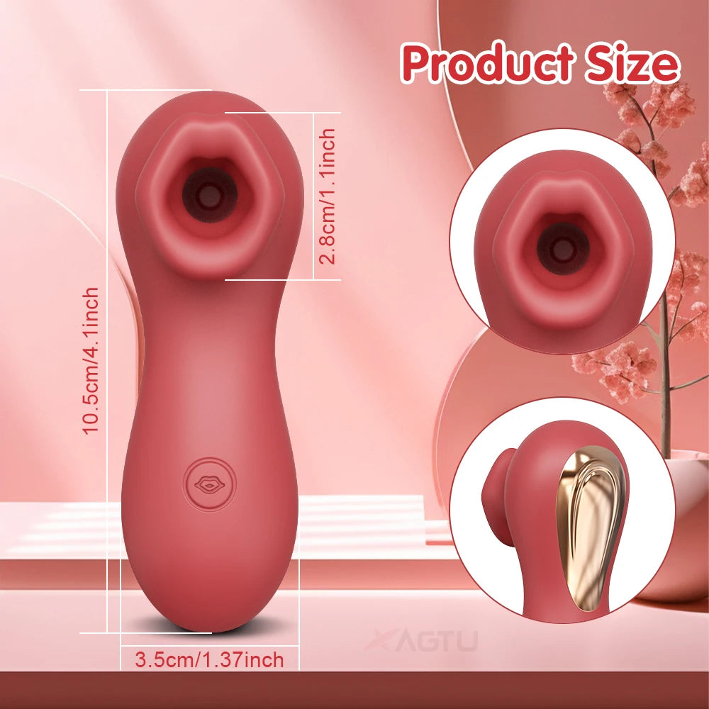 Sucking Vibrator APP Control Clitoris Sucker Female Clitoral Nipple Oral Vacuum Stimulator Massager Sex Toy for Women Adult 18+ Oasis Select