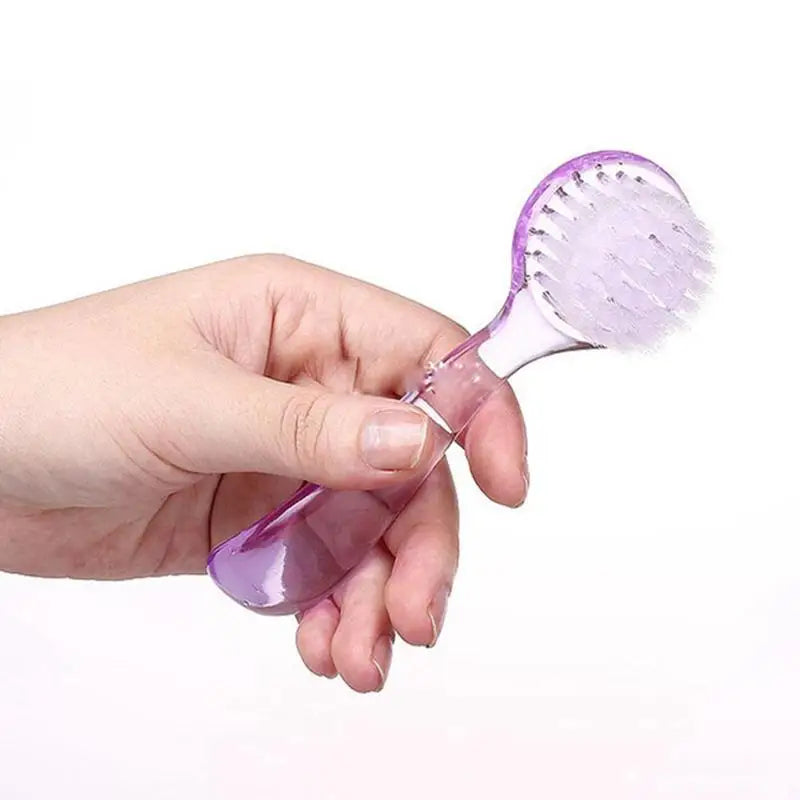 Soft Nail Dust Brush with Cover – Manicure & Toe Cleaning Nail Cleaning Brush Oasis Select