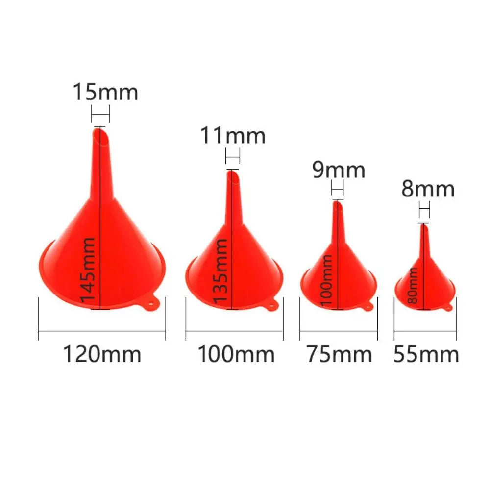 Anti-splash Car Oil Filling Funnels Large-diameter Plastic Kitchen Funnel Durable Multipurpose Tool Funnel Oasis Select