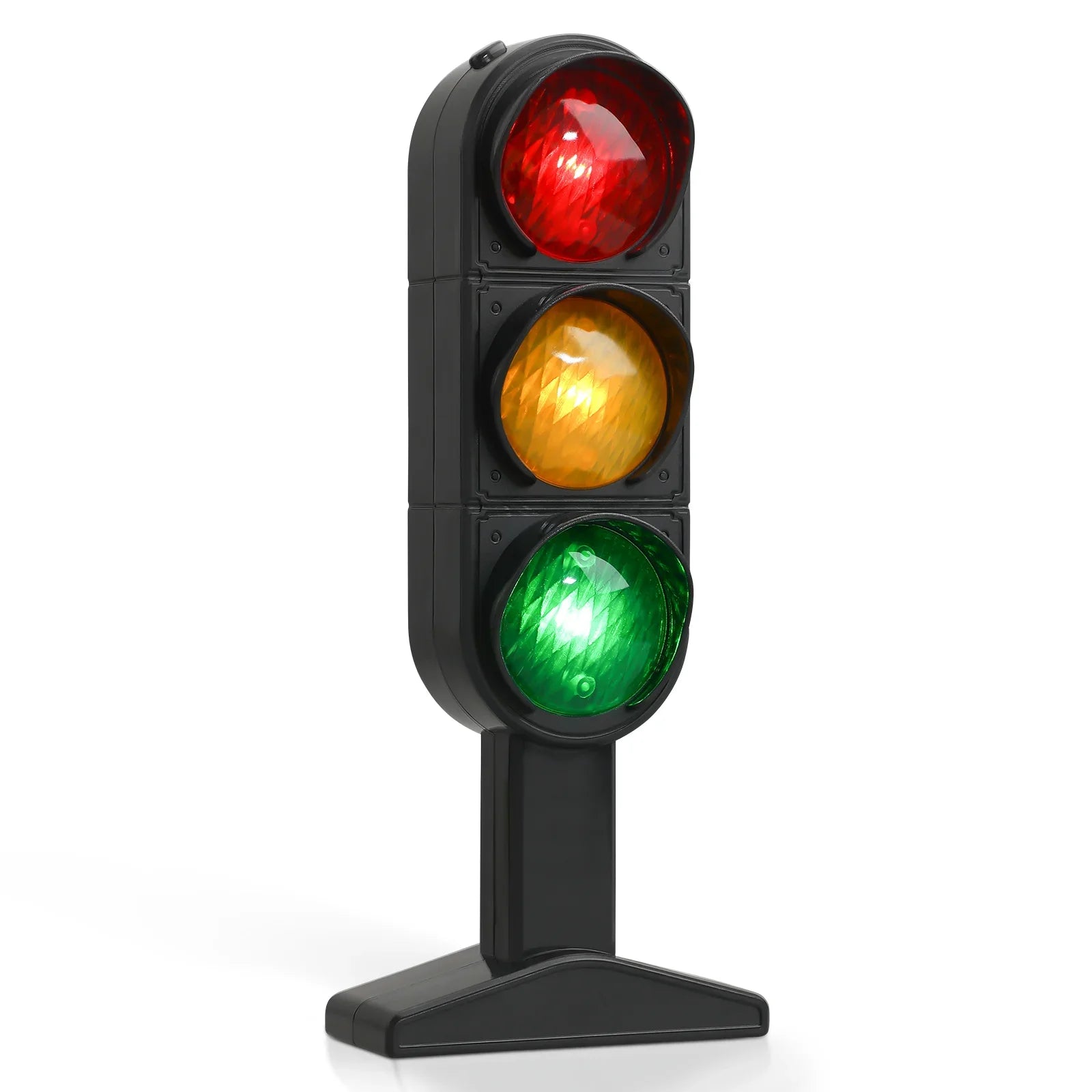 1pc Traffic Light Signs Toy Traffic Light Lamp Base Simulation Road Light Safety Traffic Lamp Home Transportation Ornaments Oasis Select 20CM