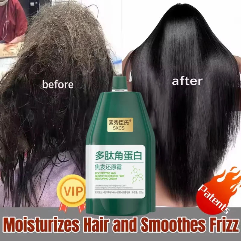 Collagen Keratin Hair Mask 250g – Smooth Frizzy Hair Fast Keratin Hair Mask Oasis Select