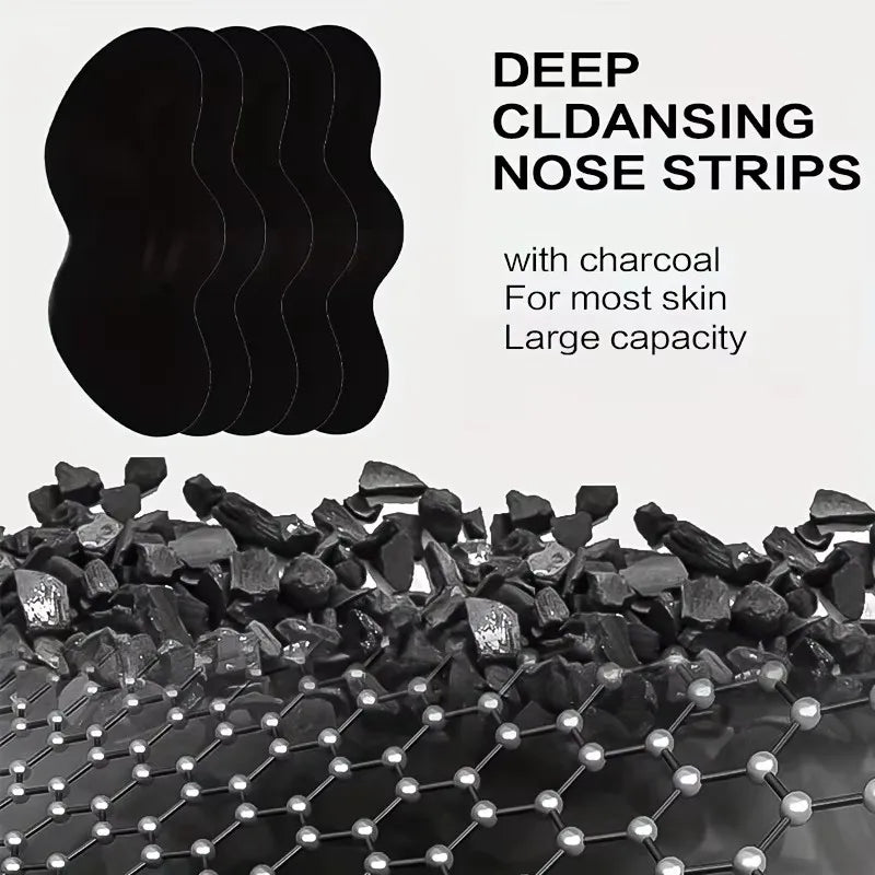10/150PCS Blackhead Remove Mask Nasal Strips Shrink Cleansing Pore Nose Black Head Remove Stickers Skin Care Mask Patch Unisex Oasis Select