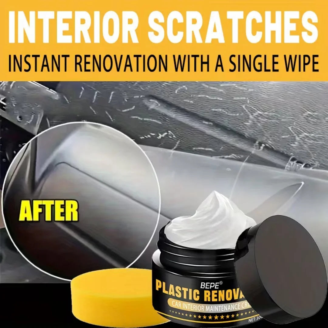 Plastic & Leather Renovation Cream – Car Interior Restorer Interior Restoration Cream Oasis Select Default Title