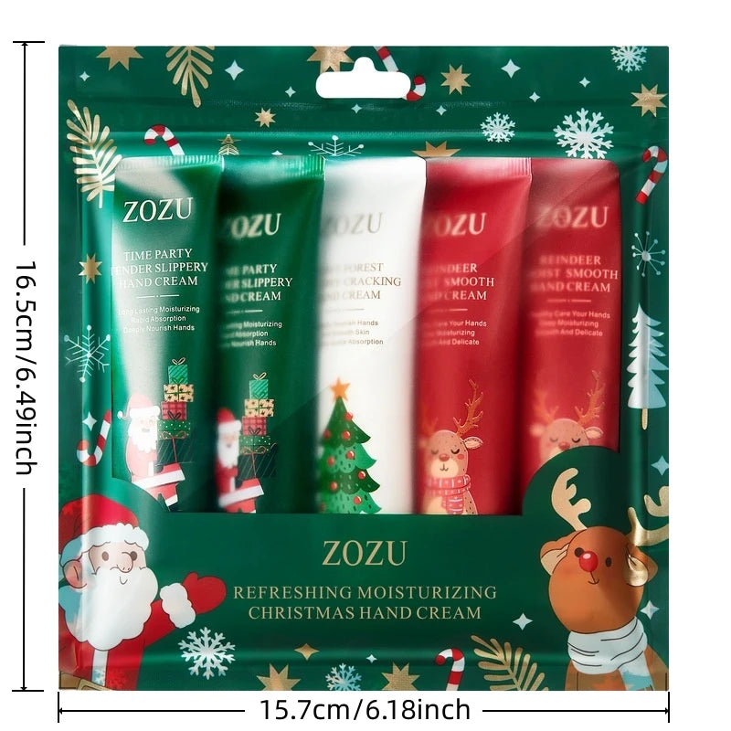 Christmas Hand Cream Gift Set – Niacinamide & Hyaluronic Acid 3×30g