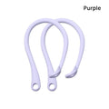 1 Pair Silicone Anti-lost Ear Hook for Apple AirPods 1 2 3 Pro Sports Anti-drop Ear Hook Wireless Earphone Ear Hook White Black Oasis Select Purple
