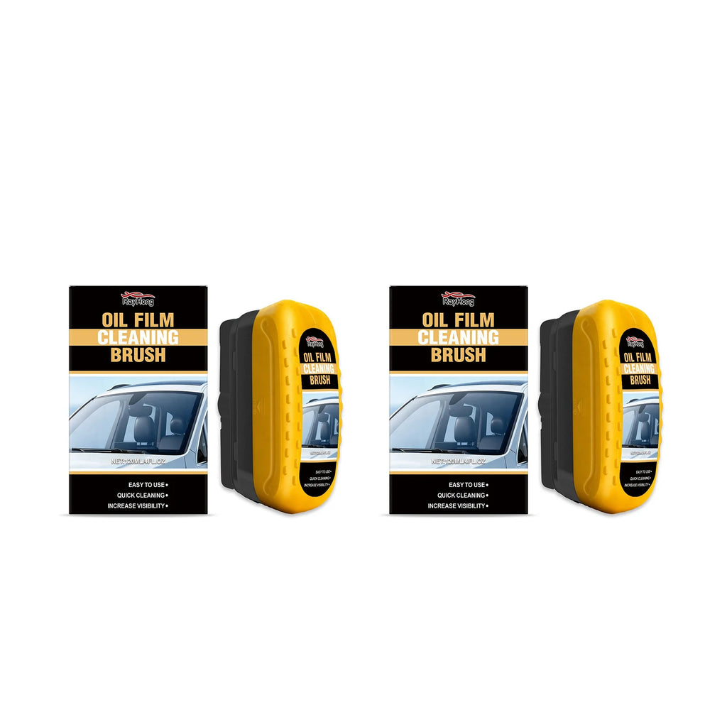 Automotive Oil Film Cleaning Brush Car Glass Window Wipe Anti-Rain Fog Front Function Maintenance Inside Windshield Home Sponge Oasis Select 240ml boxed