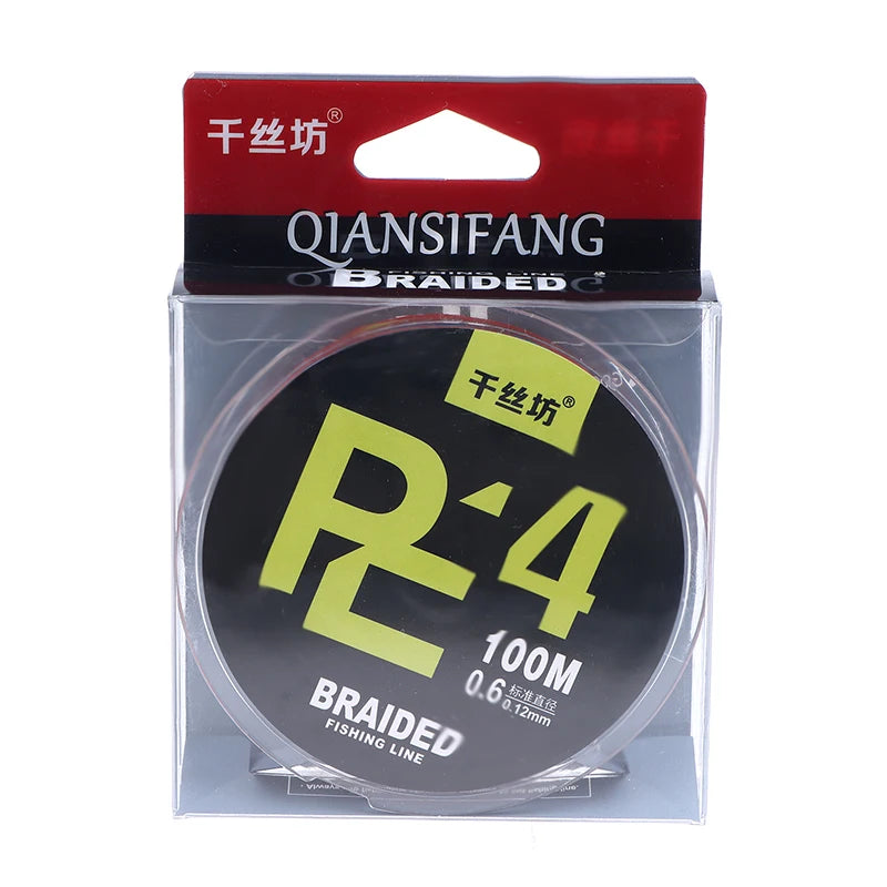 Roll Sea Fishing Line Strong 4 Strand Fishing Line 100M Braided Fishing Line Multifilament Line Carp Fishing Cord Fishing Thread Oasis Select 06 4Strand