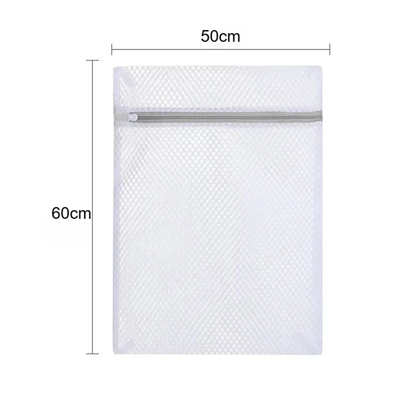 1/2/4/5/10Pcs Mesh Laundry Bags Durable Honeycomb Mesh Laundry Organizer Bags Reusable Washing Machines Bag Oasis Select 50X60cm 4Pcs