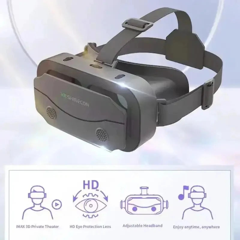 3D VR Headset Goggles for iOS & Android Smartphones