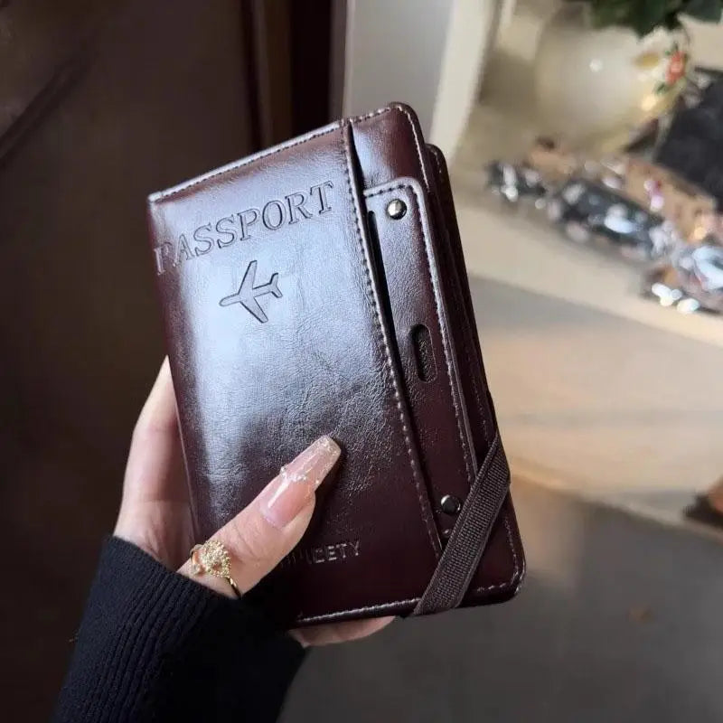Waterproof PU Passport Holder & Travel Document Organizer Passport Holder Oasis Select