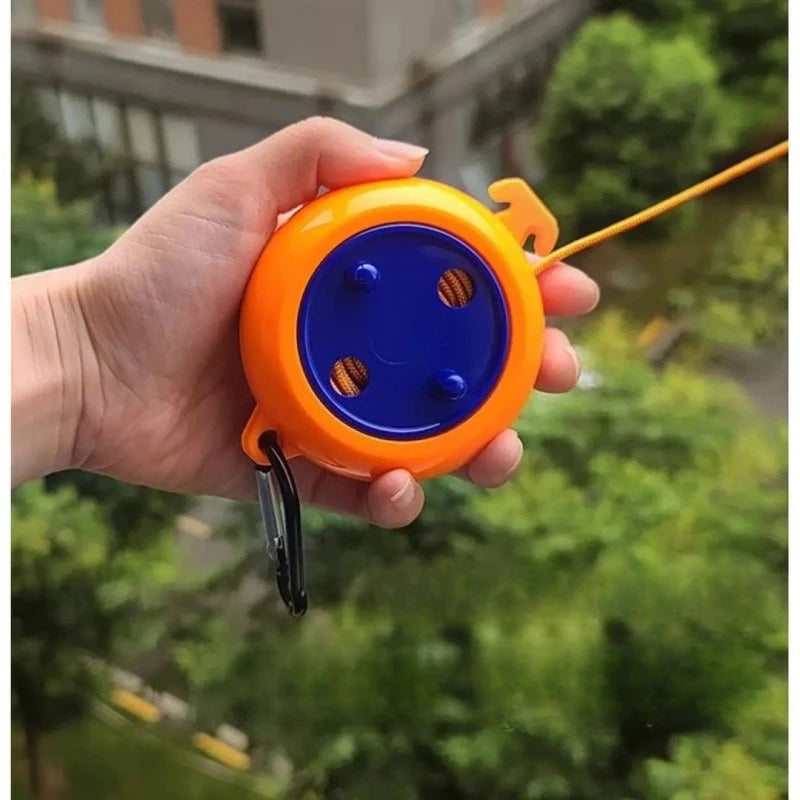 10M Telescopic Travel Laundry Line Windproof Non Slip Outdoor Hanging Rope Lightweight Portable Camping Hotel Drying Accessory Oasis Select
