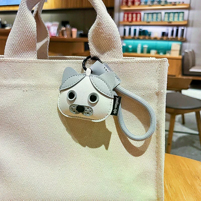 Cute Dog Keychain Bag Charm брелок на сумку Bag Accessories Ladies Purse Pendant For Daily Decor Oasis Select