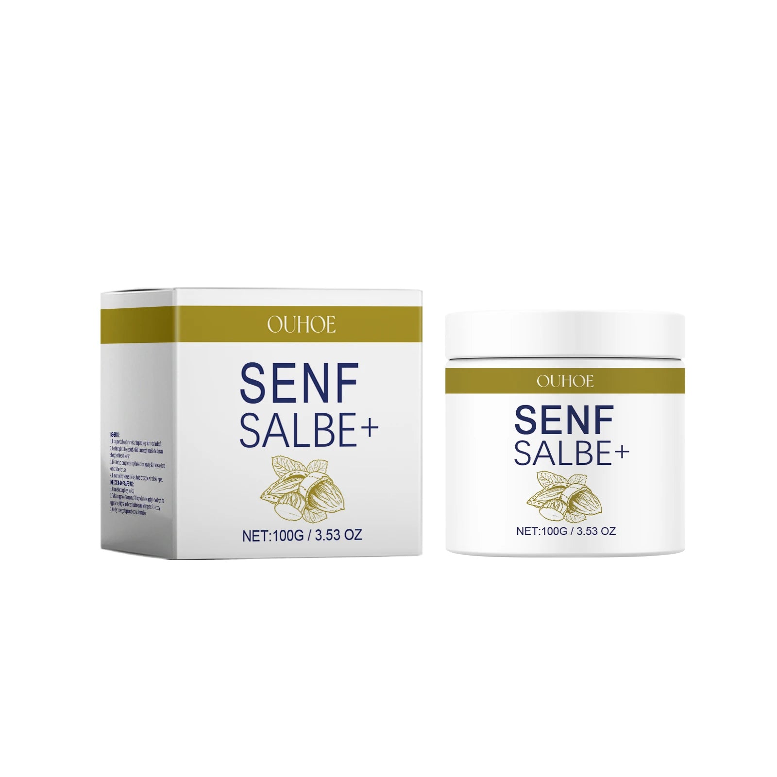 OUOHE Moisturizing Treatment Balm Collagen Gentle Nourishing Moisturizing Moisturizing Smoothing Skin Care Balm Oasis Select 100g boxed