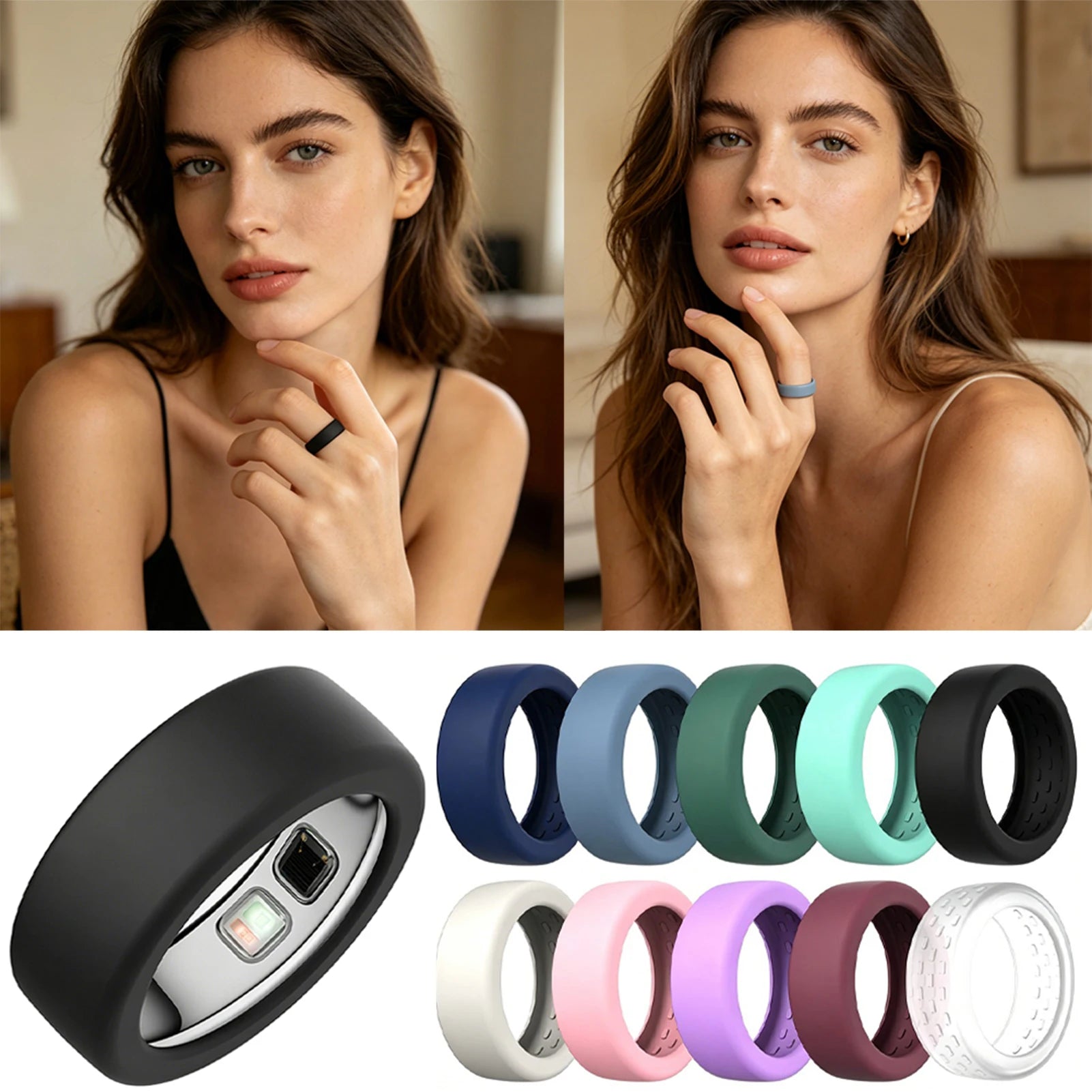 Silicone Cover for Oura Ring 5 – Protective Sleeve Guard
