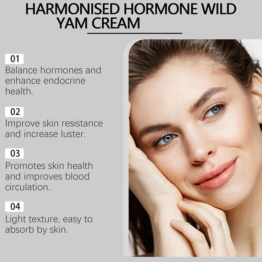 Wild Yam Cream – Hormone Balance & Menopause Moisturizer Hormone Balance Cream Oasis Select