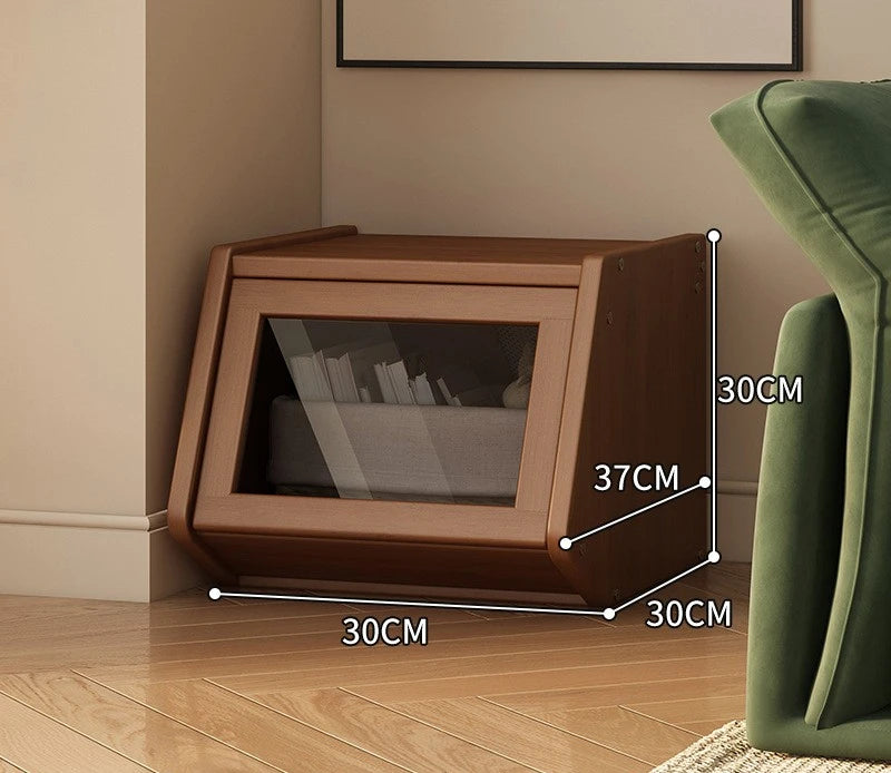 Bookshelf Shelf Floor-to-ceiling bookcase Household children's simple storage display cabinet with door dust-proof wall locker Oasis Select 30CM