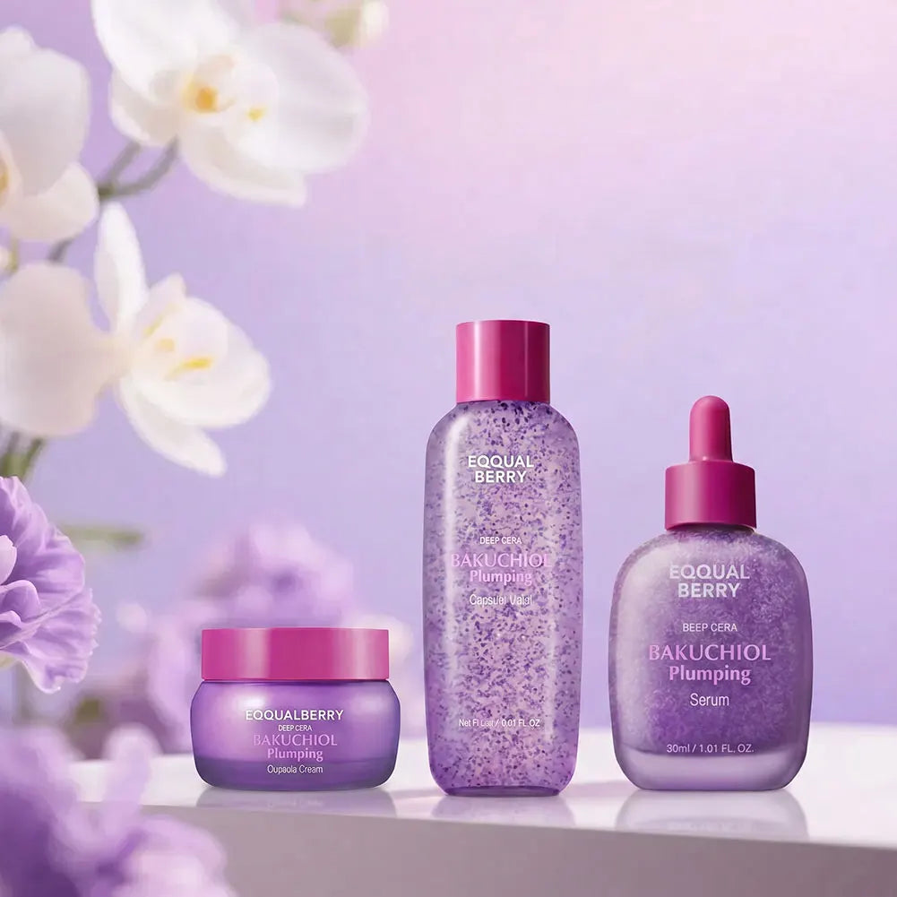 EQQUALBERRY PDRN+Korean Skin Care Essence Moisturizing Lotion Moisturizing Face Cream Care Set For Sensitive Skin Oasis Select