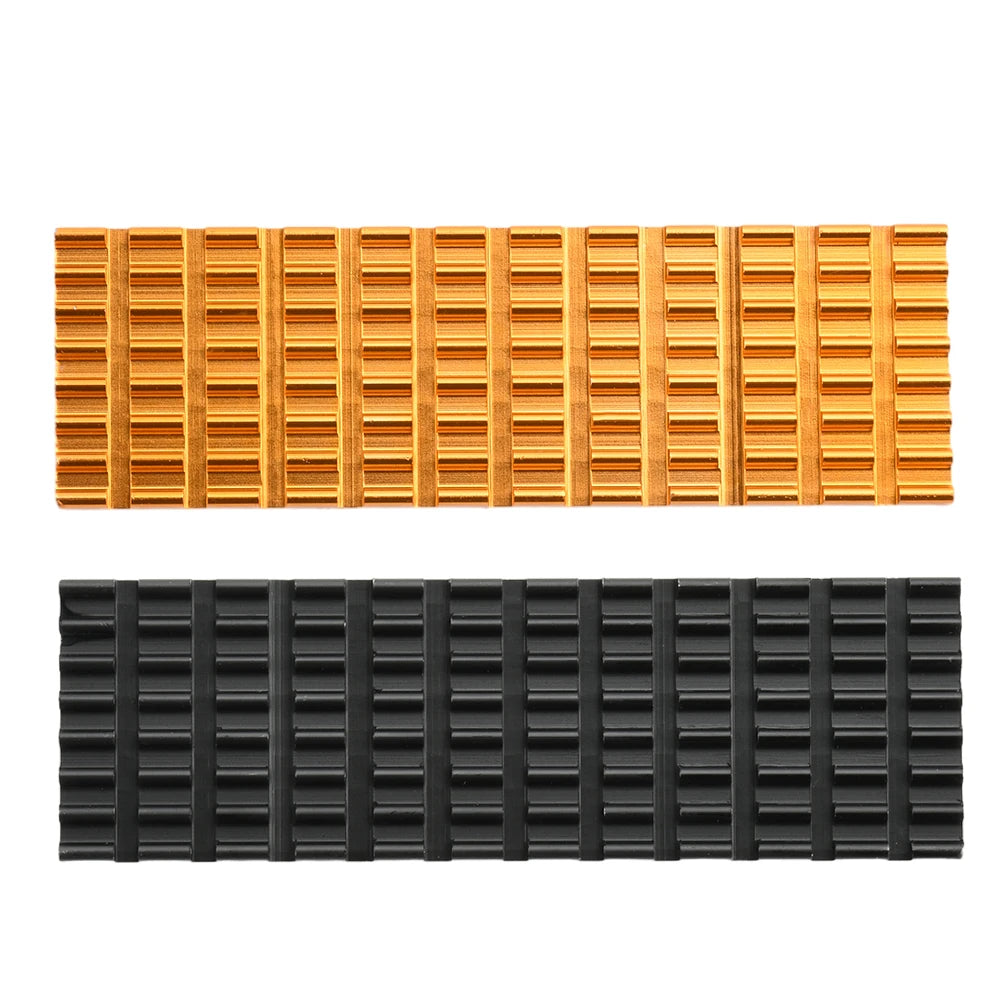 M.2 SSD NVMe Heat Sink M2 2280 Solid State Hard Disk Aluminum Heatsink Gasket with Silicone Thermal Pad PC Accessories Oasis Select
