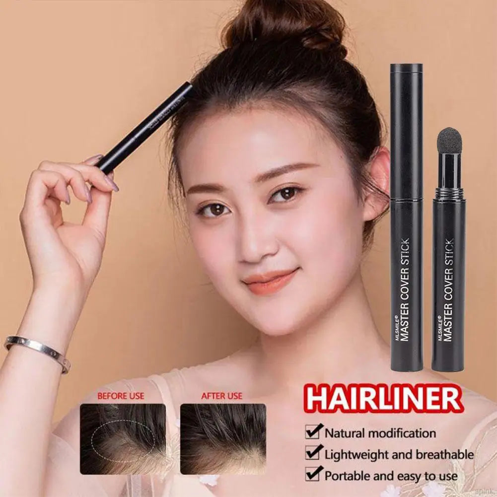 Hair Line Modified Repair Stick Pen Instantly Black Root Cover Up Natural Hair Filling Hairline Shadow Powder Hair Coverage Oasis Select