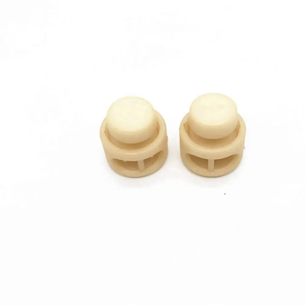 5mm Cord Lock Clips 2-Hole Toggle Stopper Buckle 10 Pack