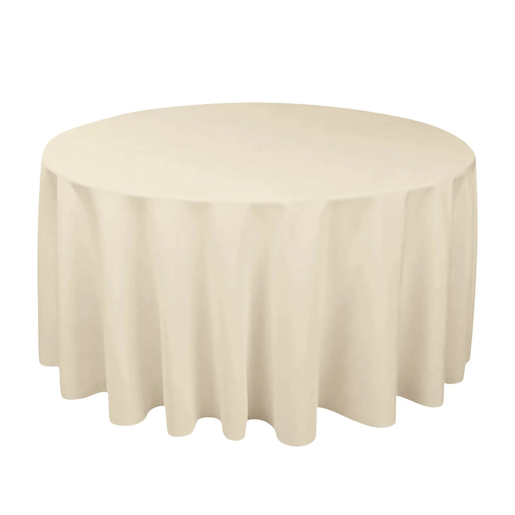 Round Satin Tablecloth – Waterproof Wedding & Banquet Cover Round Satin Tablecloth Oasis Select 140cm N