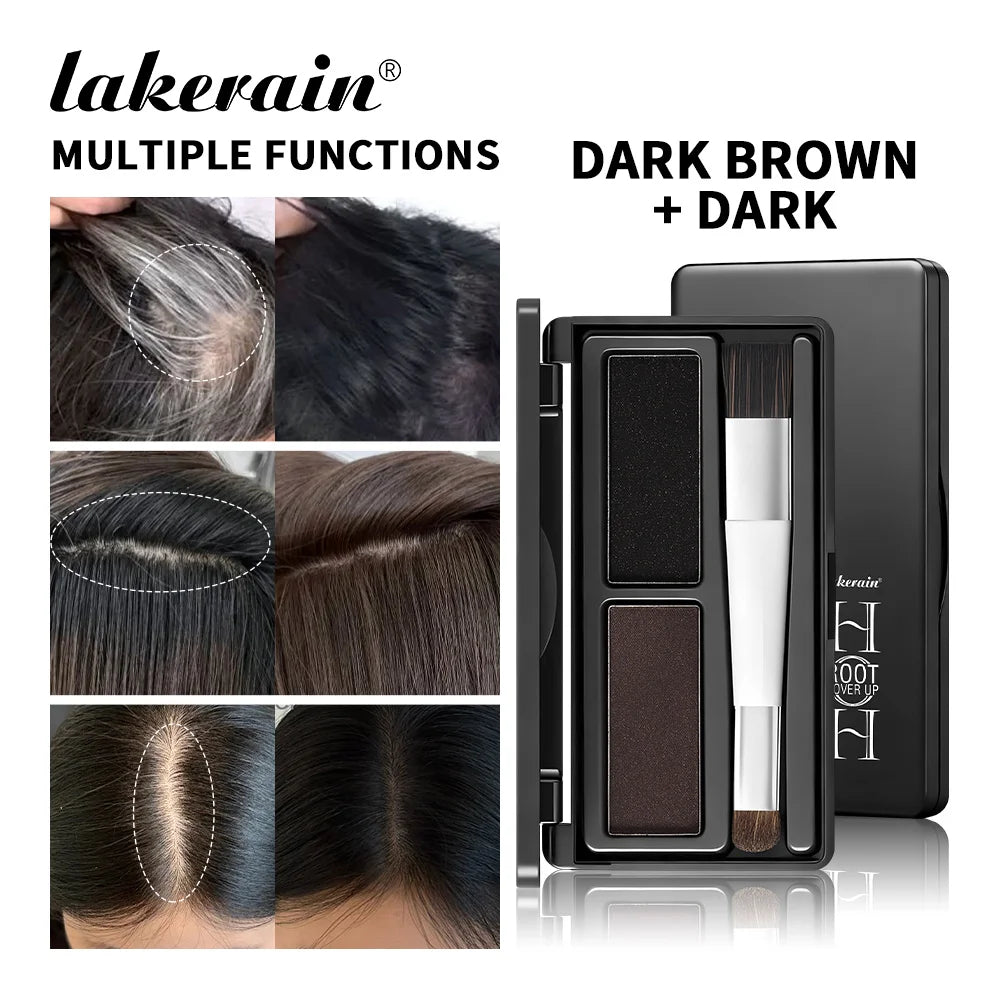 Natural Hair Powder Palette Hair Line Shadow Makeup Hair Concealer Long Lasting Waterproof Root Cover Up Instant Coverage Powder Oasis Select