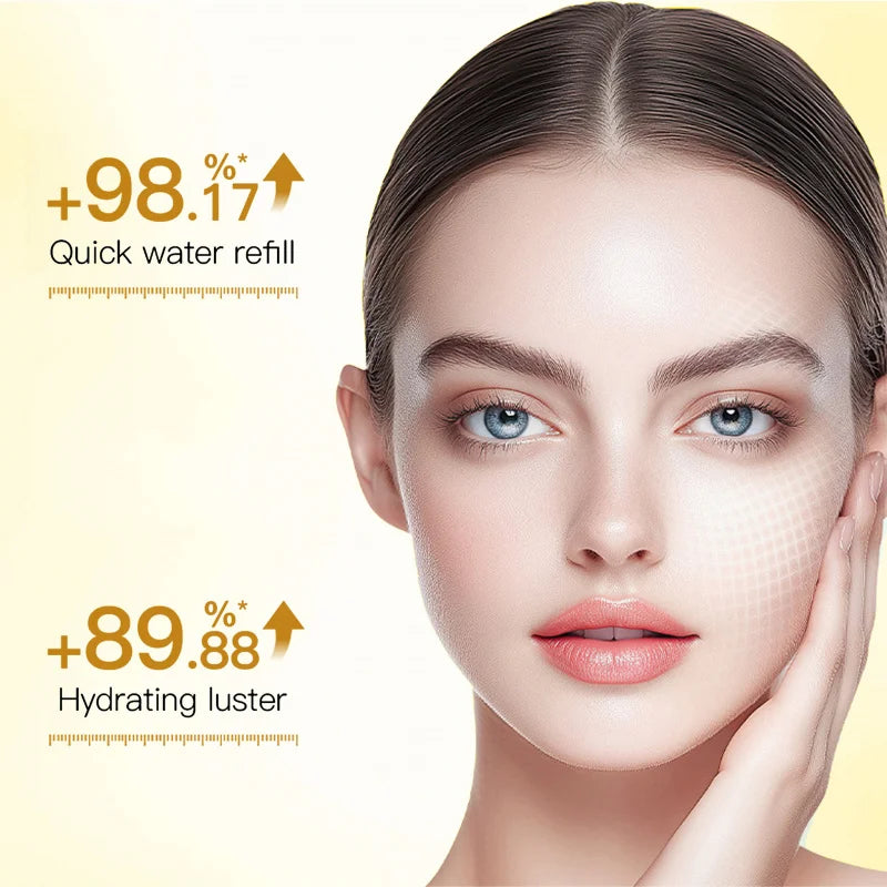 ROUSHUN Gluta White Facial Sheet Mask – Moisturizing, 10 Pcs
