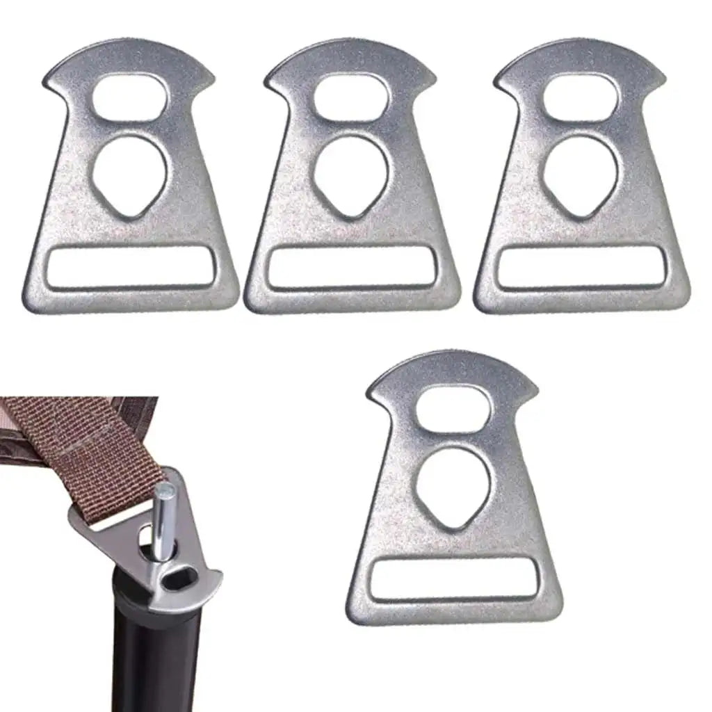 10 Pieces Tent Rope Adjuster Horn Buckle Guyline Rope Adjuster Canopy Tent Shade Net Pull Button Tensioners Rope Oasis Select Default Title
