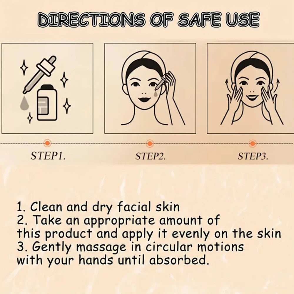 Vitamin C Firming Skin Essence: Day-Night Hydration & Plant Amino Acid Formula for Radiant Complexion Oasis Select