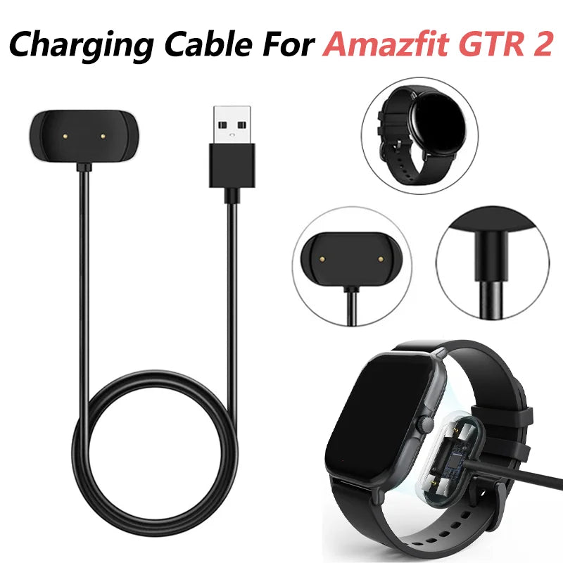 Magnetic Charger Cable for Amazfit Bip 3, GTS 2/4 Mini, GTR 2 Smartwatch Charger Cable Oasis Select