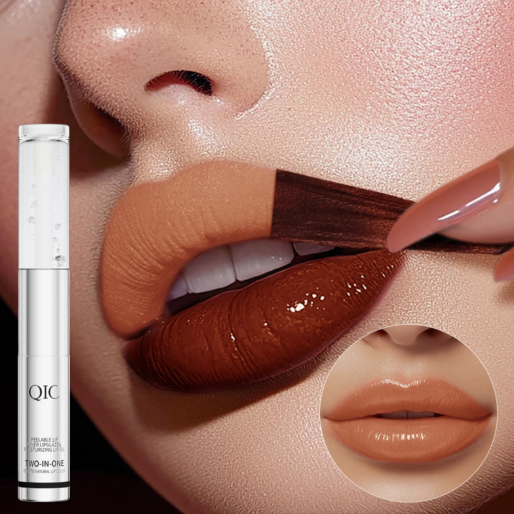 QIC Peel-Off Lip Tint | Waterproof Matte Long-Lasting Lip Stain
