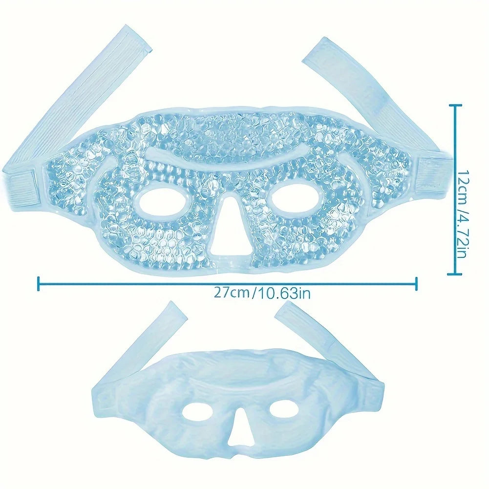 Hot & Cold Compress Half-Eye Mask – 3 Colors | Single Pack