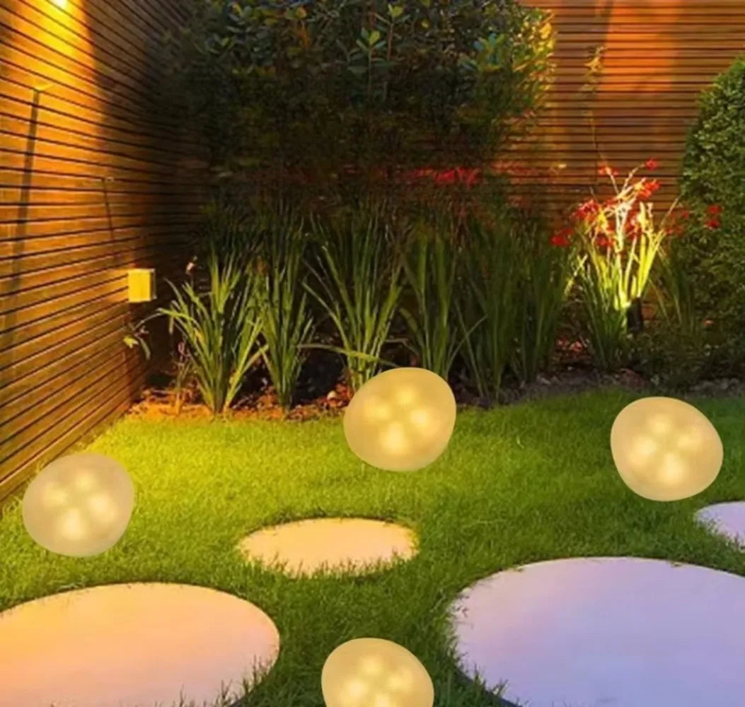 Solar Lamp Imitation Stone Lamp Outdoor Luminous Atmosphere Decorative Landscape Lights Garden Lawn Lights Oasis Select