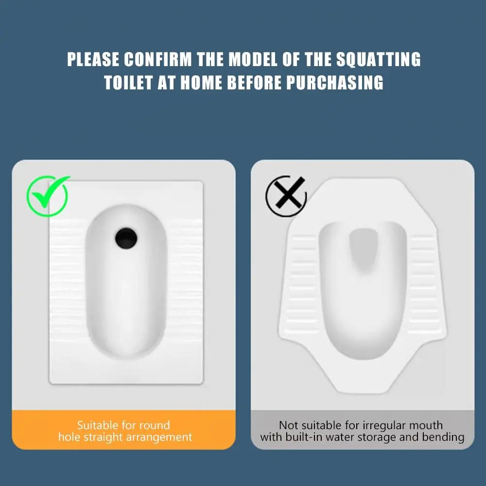 Prevent Backflow Toilet Odor Stopper Squatting Pan Accessories Bathroom Fitting Toilet Deodorant Stopper Stainless steel Oasis Select