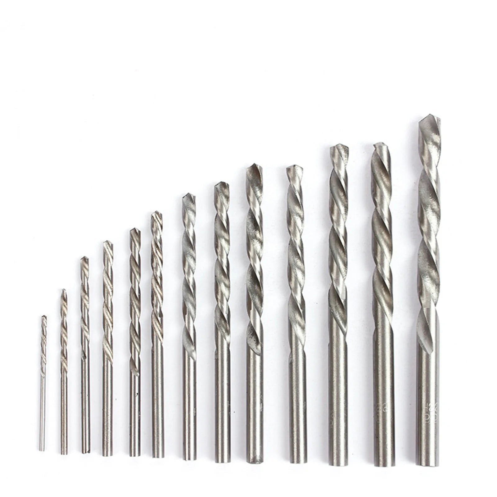 13Pcs High-Speed Steel Drill Bit Hard Metal HSS Twist Bit Stainless Steel Drilling Twist Drill Set with Storage Case Oasis Select type1