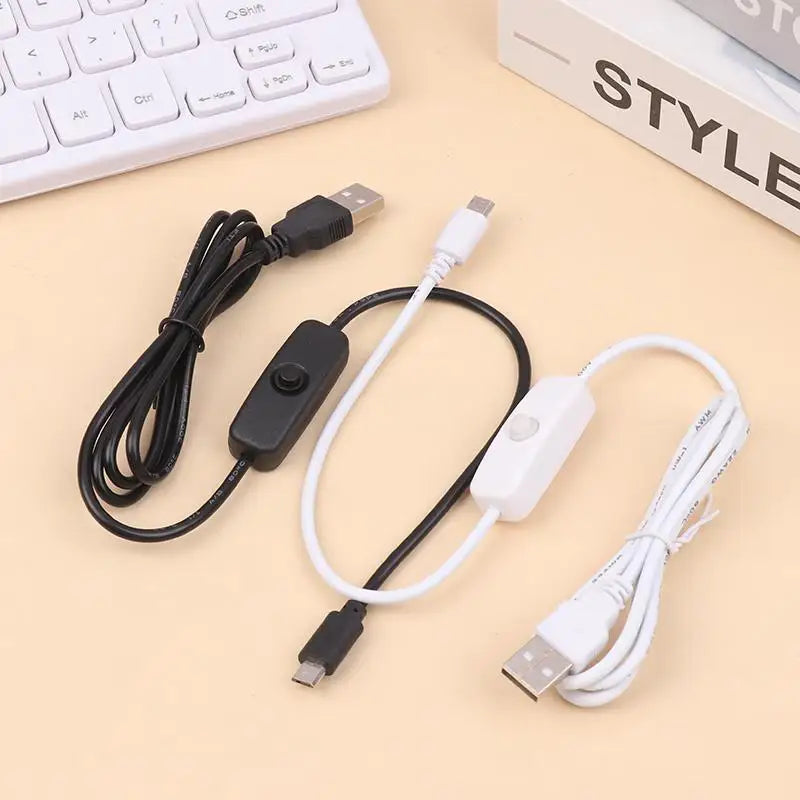 USB Type-C Extension Cable With On Off Switch USB To Type C Extension Cable For USB Lamp USB Fan LED Strip Lamp Bulb Light Oasis Select