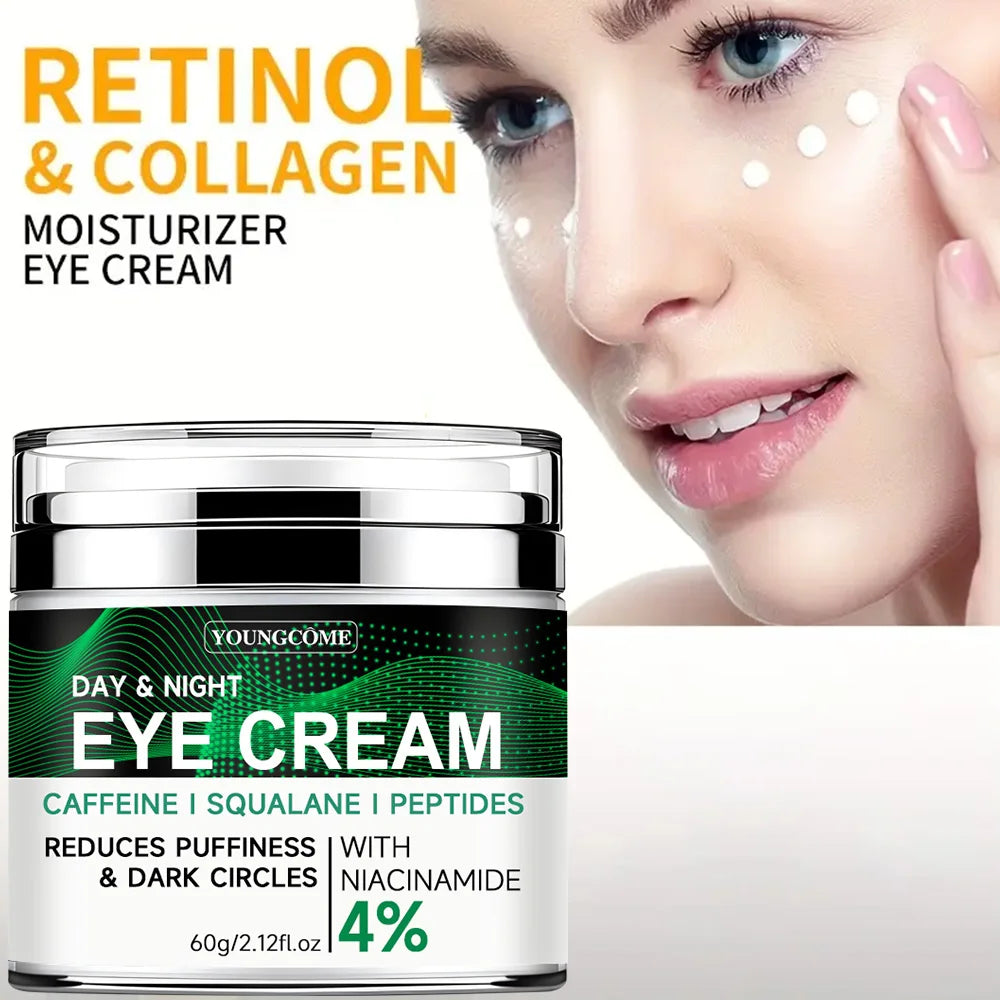 YOUNGCOME Nicotinamide Eye Cream – Dark Circles & Puffiness Eye Cream Gel Oasis Select