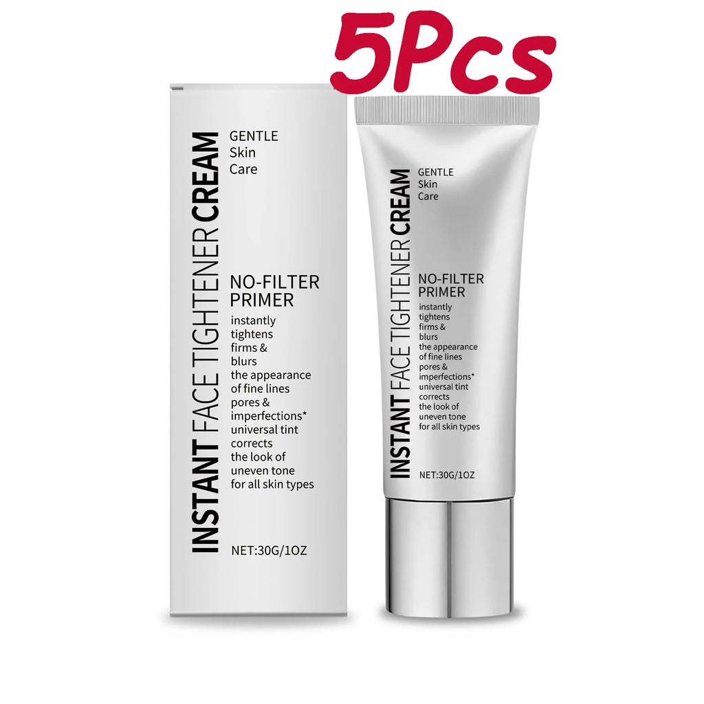 Face Tighten Cream Face Primer Moisturizer Pre-Makeup Isolation Hydrating Base Smoothing Fine Lines Firming Brightening Face Ski Oasis Select 5 x 30g Boxed
