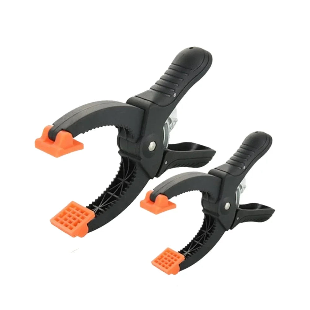 6" & 8" Ratcheting Hand Clamps – Nylon DIY Woodworking Clamp