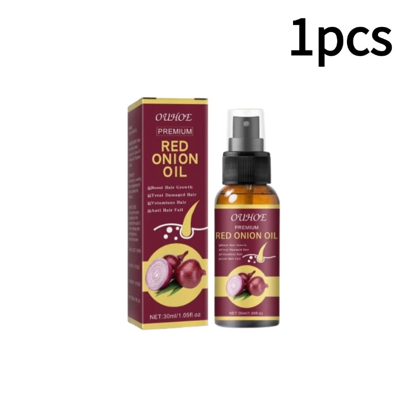 Red Onion Hair Oil Spray – Nourish Roots & Reduce Hair Loss