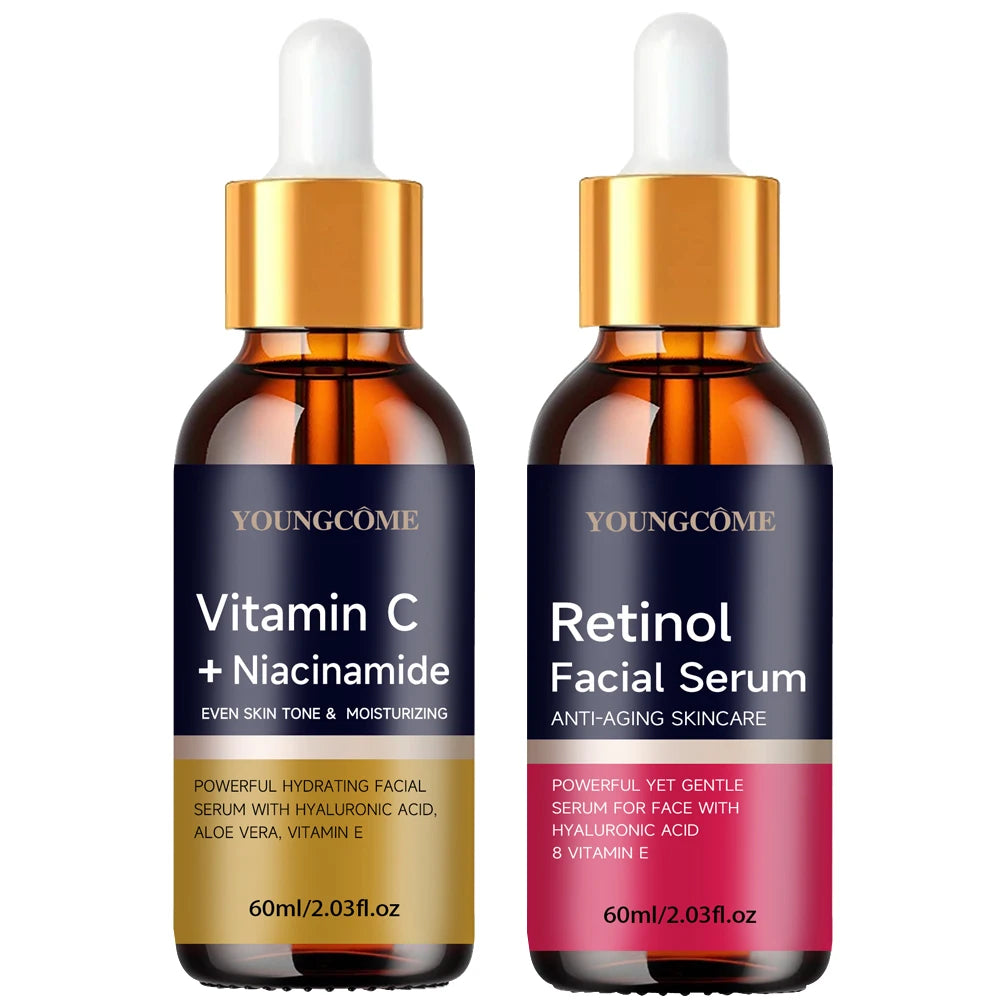 YOUNGCOME Retinol Face Serum – Hydrating Pore-Minimizing Essence Retinol Face Serum Oasis Select 60 and 60ml