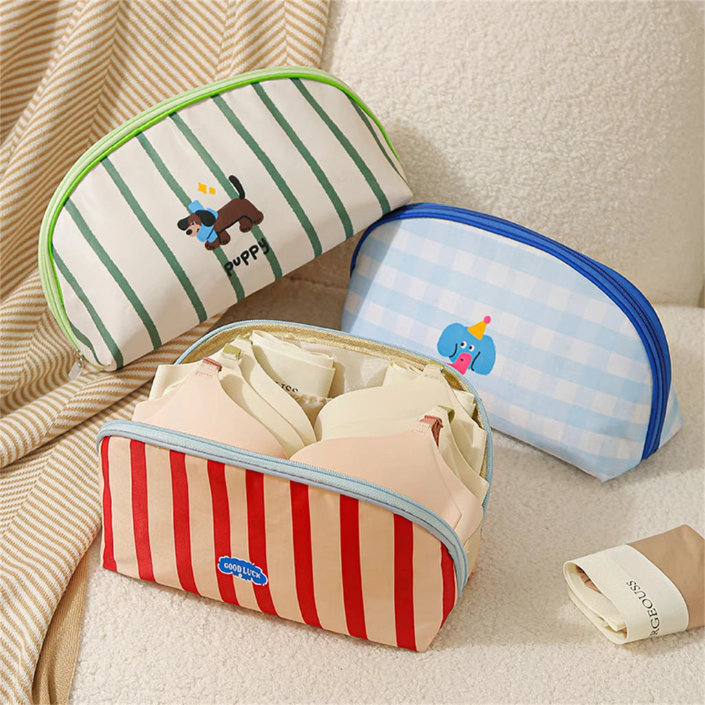 Underwear Storage Bag Portable Multi-purpose Travel Organizer Bags Oxford Cloth Travel Storage Bags For Socks Bras Accessories Oasis Select